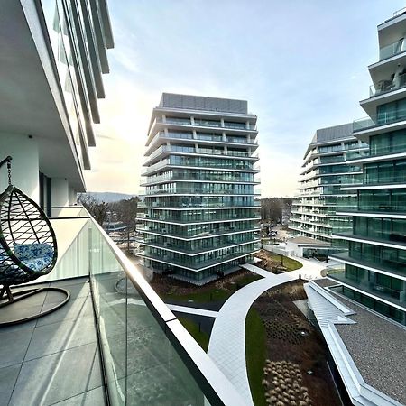 Wave - Aurum II Apartment - Front Sea View Miedzyzdroje Exterior foto